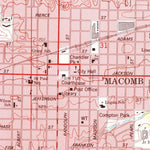 United States Geological Survey Macomb, IL (1974, 24000-Scale) digital map