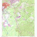 United States Geological Survey Macon East, GA (1956, 24000-Scale) digital map