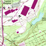 United States Geological Survey Macon East, GA (1956, 24000-Scale) digital map
