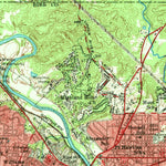 United States Geological Survey Macon, GA (1956, 62500-Scale) digital map