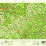United States Geological Survey Macon, GA (1958, 250000-Scale) digital map