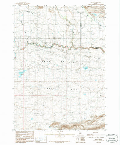 United States Geological Survey Macon, ID (1986, 24000-Scale) digital map