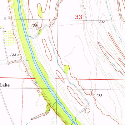 United States Geological Survey Macon Lake, AR (1981, 24000-Scale) digital map