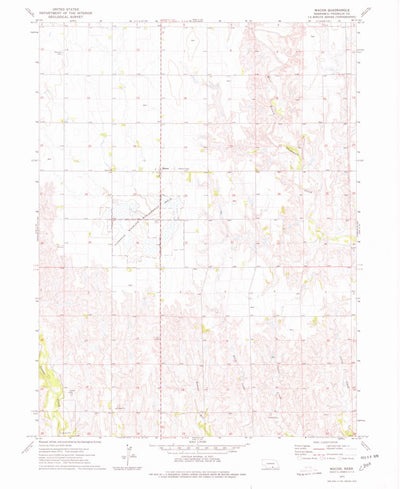 United States Geological Survey Macon, NE (1973, 24000-Scale) digital map