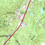 United States Geological Survey Macon NE, GA (1973, 24000-Scale) digital map