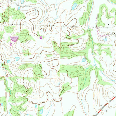 United States Geological Survey Macon, TN (1965, 24000-Scale) digital map