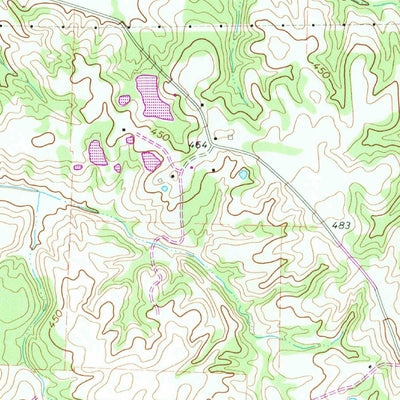 United States Geological Survey Macon, TN (1965, 24000-Scale) digital map