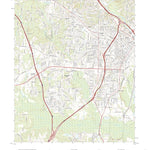 United States Geological Survey Macon West, GA (2020, 24000-Scale) digital map