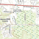 United States Geological Survey Macon West, GA (2020, 24000-Scale) digital map