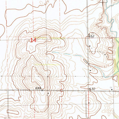 United States Geological Survey Macon West, IL (1982, 24000-Scale) digital map