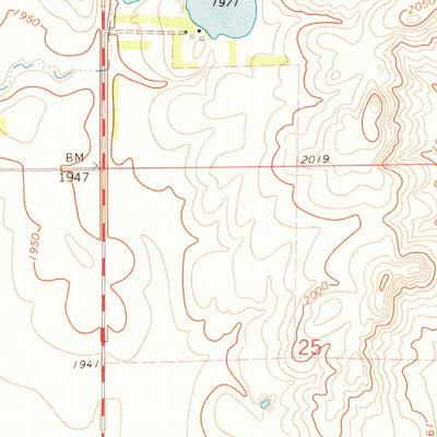 United States Geological Survey Macs Corner, SD (1973, 24000-Scale) digital map