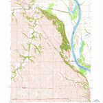 United States Geological Survey Macy, NE-IA (1966, 24000-Scale) digital map