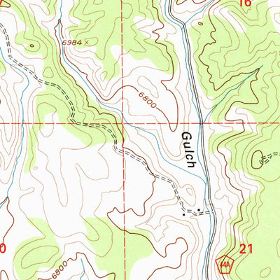 United States Geological Survey Mad Creek, CO (2000, 24000-Scale) digital map