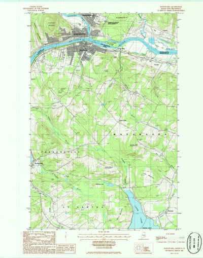 United States Geological Survey Madawaska, ME (1986, 24000-Scale) digital map