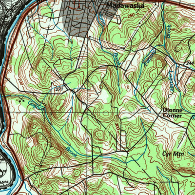 United States Geological Survey Madawaska, ME (1994, 100000-Scale) digital map