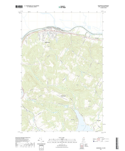 United States Geological Survey Madawaska, ME (2021, 24000-Scale) digital map