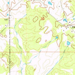 United States Geological Survey Madden, MS (1972, 24000-Scale) digital map