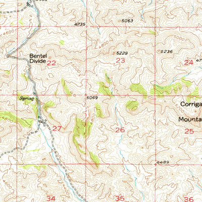 United States Geological Survey Maddux, MT (1956, 62500-Scale) digital map