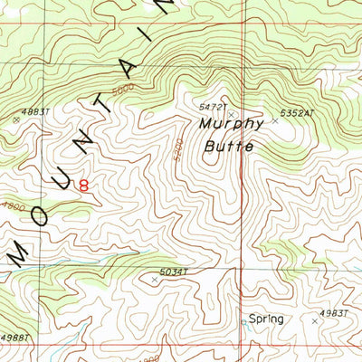 United States Geological Survey Maddux, MT (1987, 24000-Scale) digital map