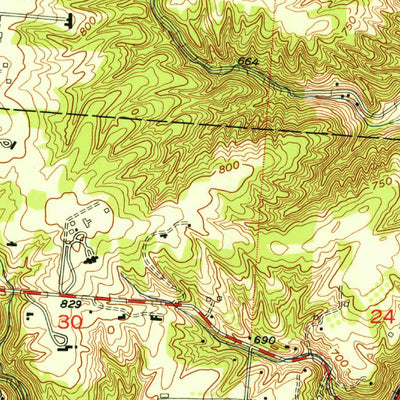 United States Geological Survey Madeira, OH (1953, 24000-Scale) digital map