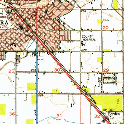 United States Geological Survey Madera, CA (1946, 62500-Scale) digital map