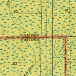 United States Geological Survey Madewood, LA (1940, 31680-Scale) digital map