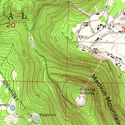 United States Geological Survey Madison, AL (1964, 24000-Scale) digital map