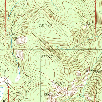 United States Geological Survey Madison Arm, MT-ID (1986, 24000-Scale) digital map