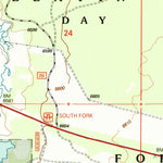 United States Geological Survey Madison Arm, MT-ID (2000, 24000-Scale) digital map