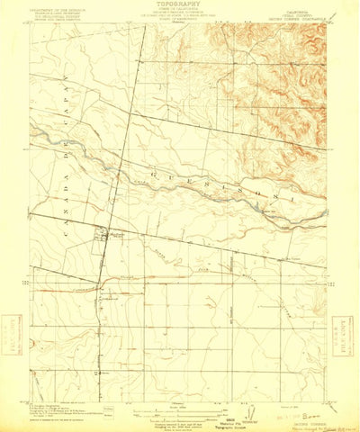 United States Geological Survey Madison, CA (1916, 31680-Scale) digital map
