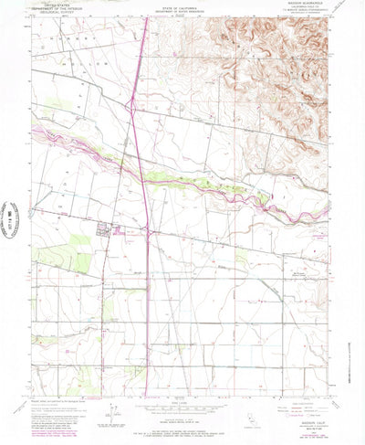 United States Geological Survey Madison, CA (1953, 24000-Scale) digital map