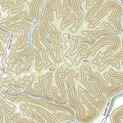 United States Geological Survey Madison East, IN (2022, 24000-Scale) digital map