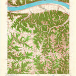 United States Geological Survey Madison East, IN-KY (1953, 24000-Scale) digital map