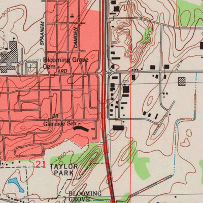 United States Geological Survey Madison East, WI (1983, 24000-Scale) digital map