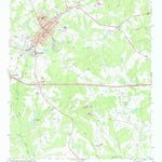 United States Geological Survey Madison, GA (1972, 24000-Scale) digital map