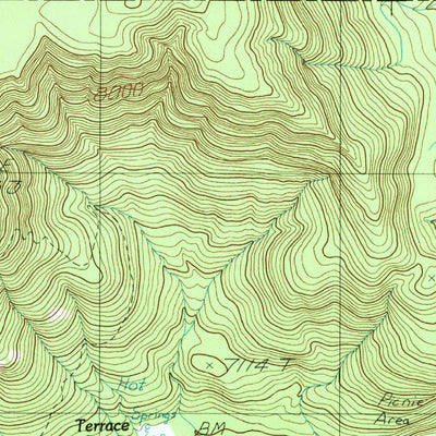 United States Geological Survey Madison Junction, WY (1986, 24000-Scale) digital map