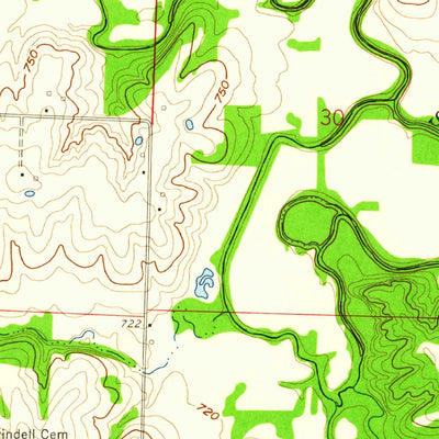 United States Geological Survey Madison, MO (1959, 24000-Scale) digital map