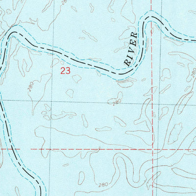 United States Geological Survey Madison, MS (1980, 24000-Scale) digital map