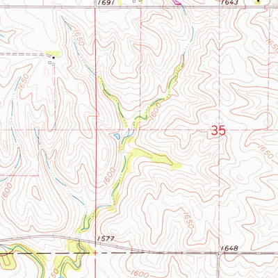 United States Geological Survey Madison, NE (1976, 24000-Scale) digital map