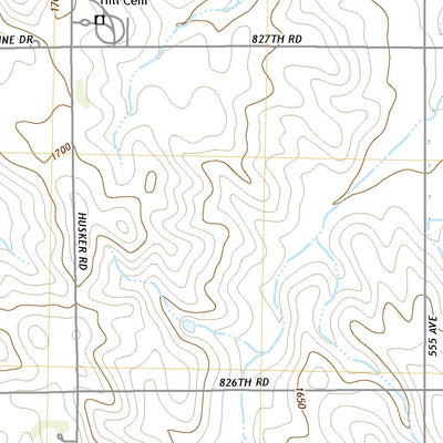 United States Geological Survey Madison, NE (2021, 24000-Scale) digital map
