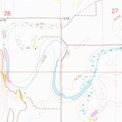 United States Geological Survey Madison NE, NE (1963, 24000-Scale) digital map