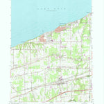 United States Geological Survey Madison, OH (1960, 24000-Scale) digital map
