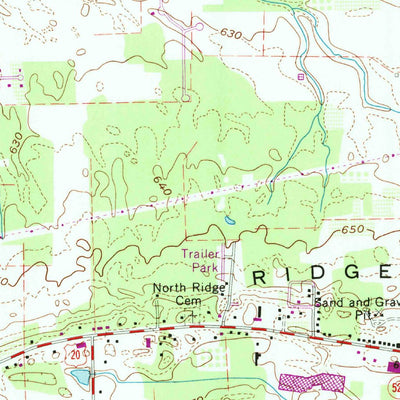 United States Geological Survey Madison, OH (1960, 24000-Scale) digital map