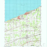 United States Geological Survey Madison, OH (1994, 24000-Scale) digital map