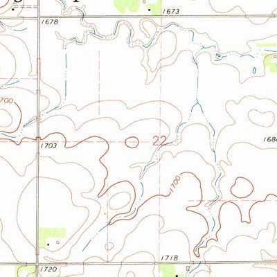 United States Geological Survey Madison, SD (1968, 24000-Scale) digital map