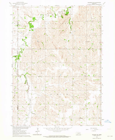 United States Geological Survey Madison SE, NE (1963, 24000-Scale) digital map