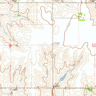 United States Geological Survey Madison SE, NE (1963, 24000-Scale) digital map