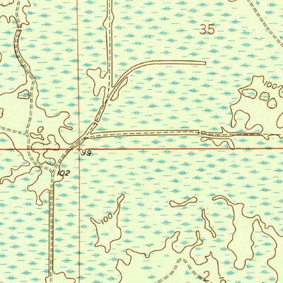 United States Geological Survey Madison SW, FL (1958, 24000-Scale) digital map