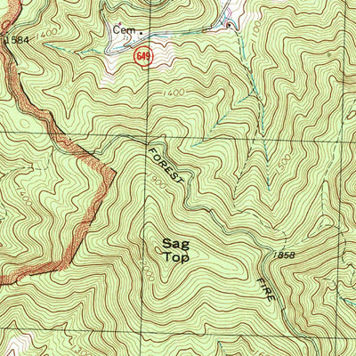 United States Geological Survey Madison, VA (1999, 24000-Scale) digital map