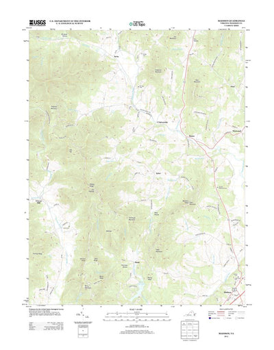 United States Geological Survey Madison, VA (2013, 24000-Scale) digital map